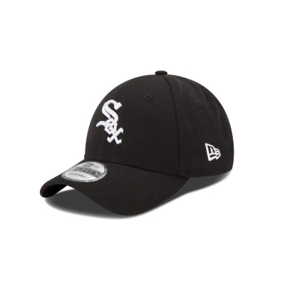 Black Chicago White Sox Hat - New Era MLB The League 9FORTY Adjustable Caps USA4182903